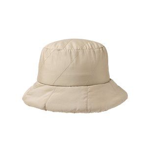 Puffer Bucket Hat - Tan